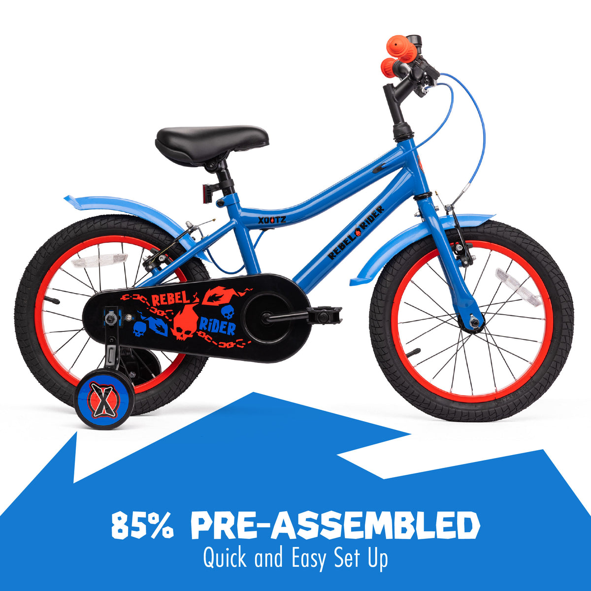 easy to set up kids bicycle