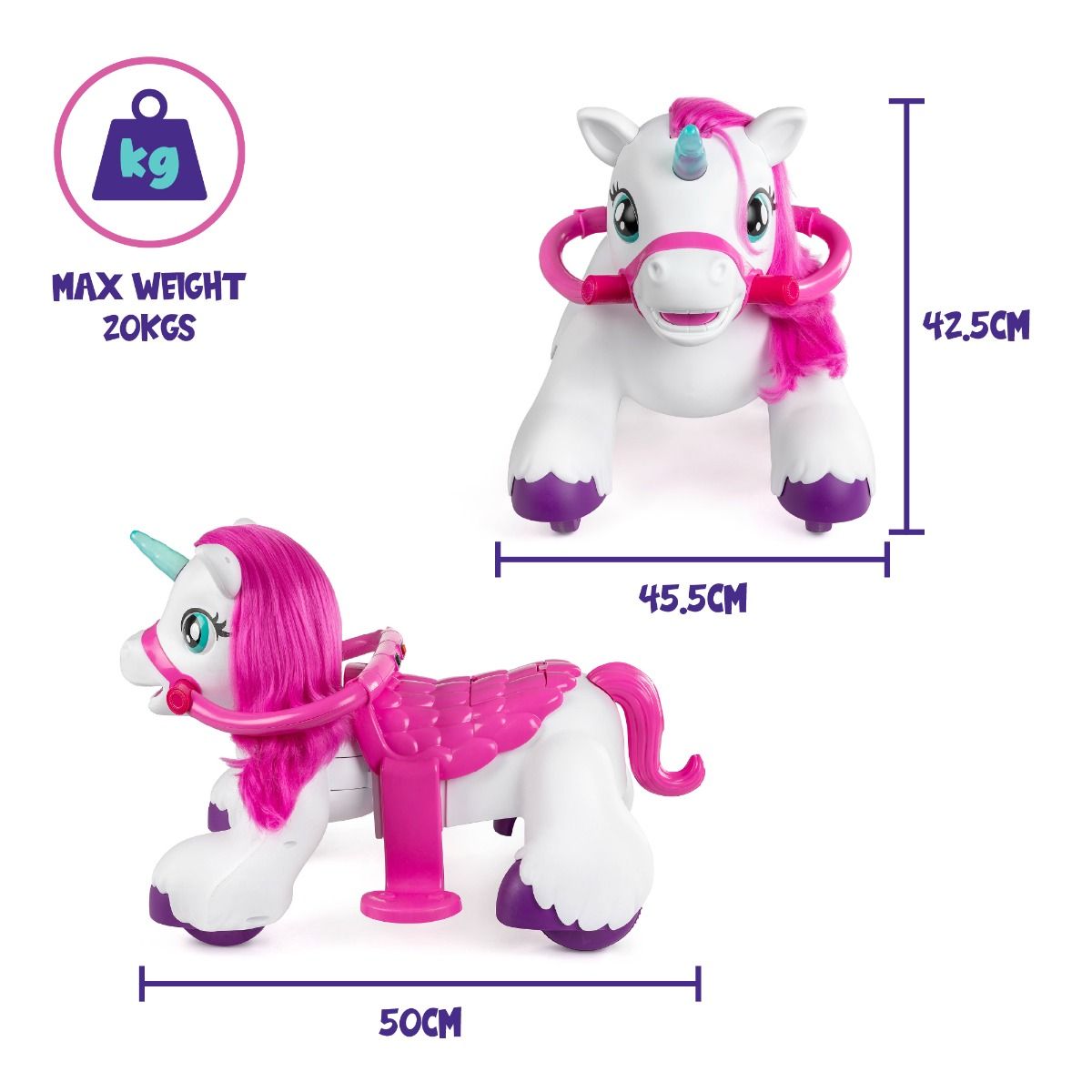 Ride on Unicorn for 3 year old