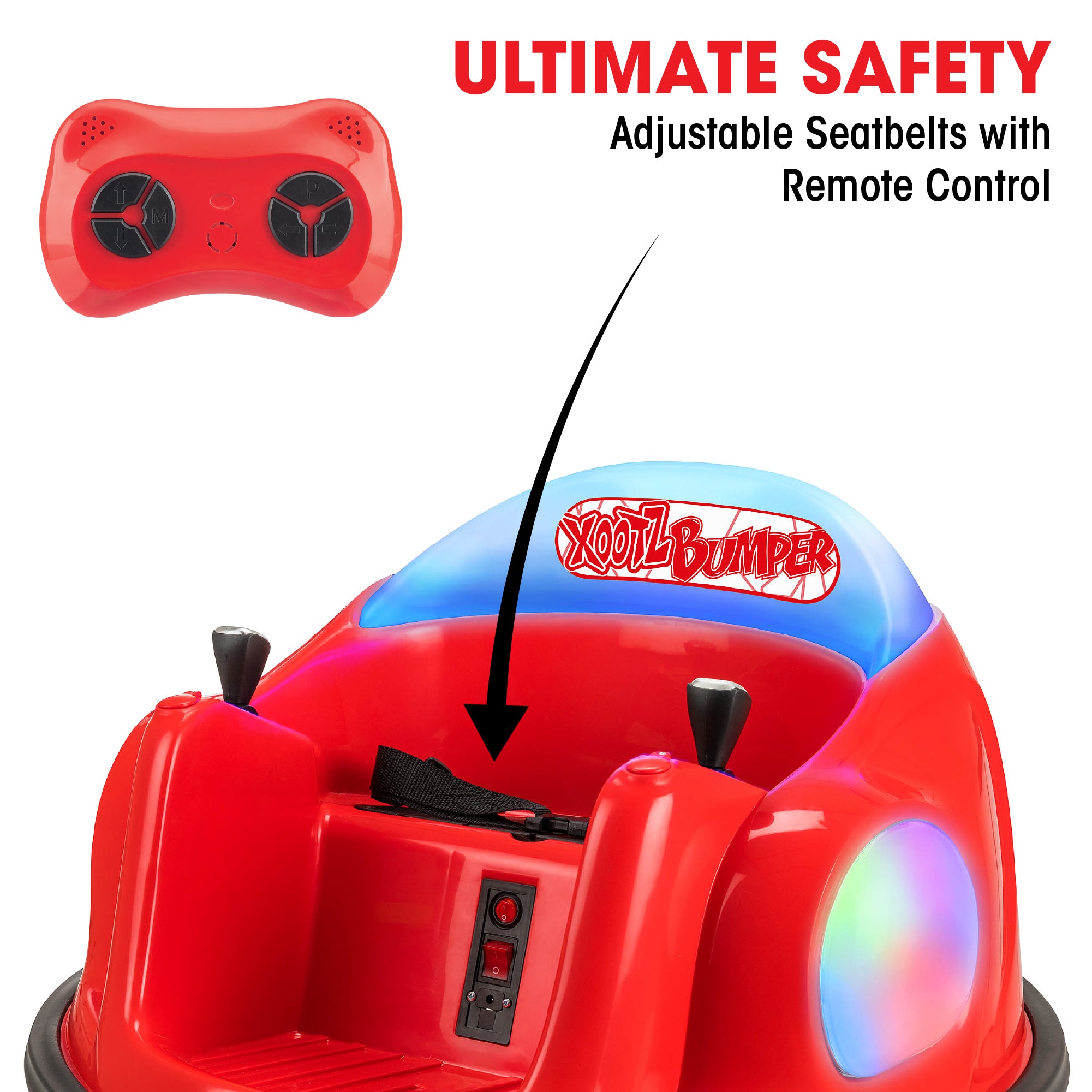 Electric Bumper Car Ride-On - Outlet