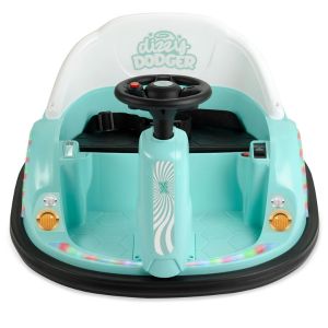 electric bumper car with led lights