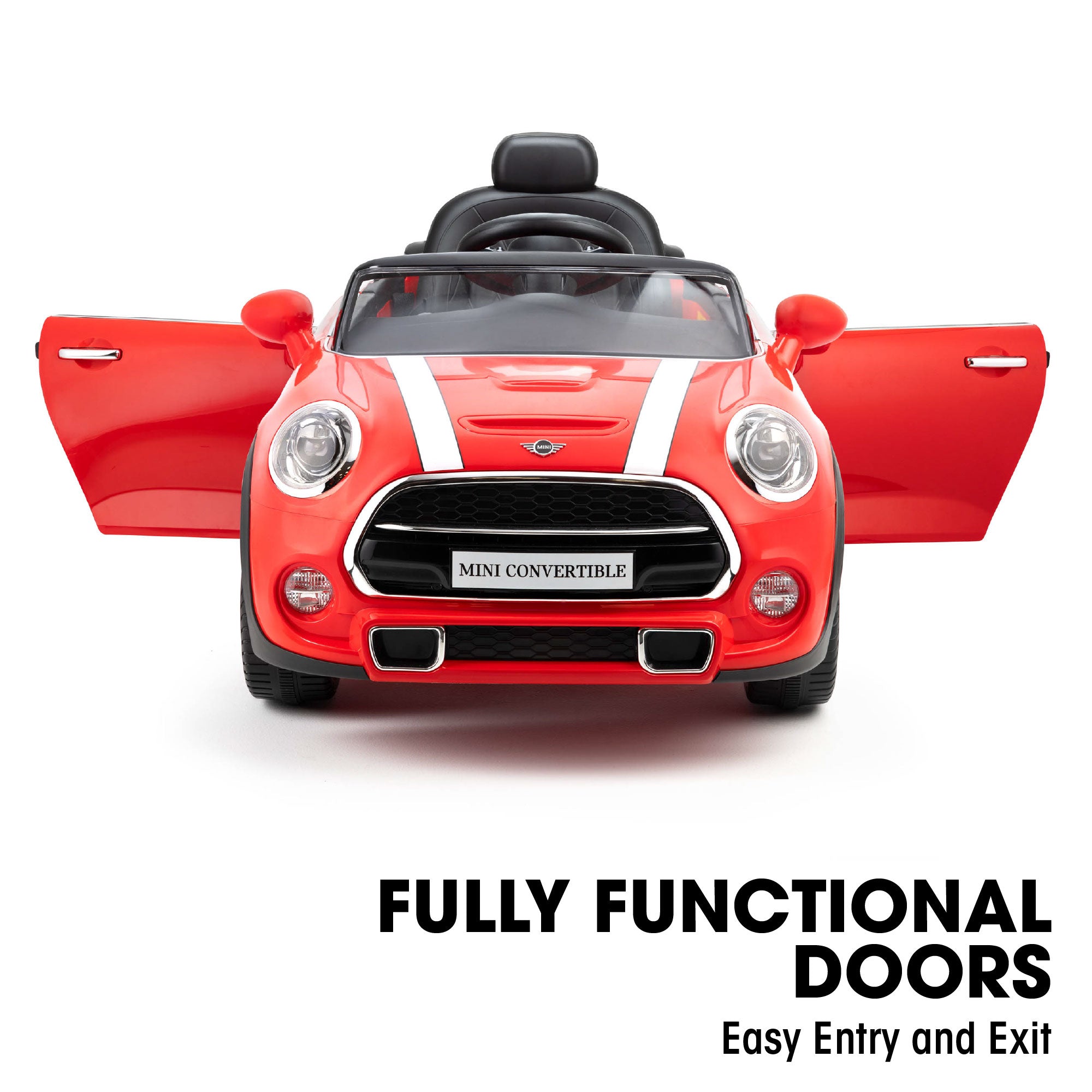 red mini ride on