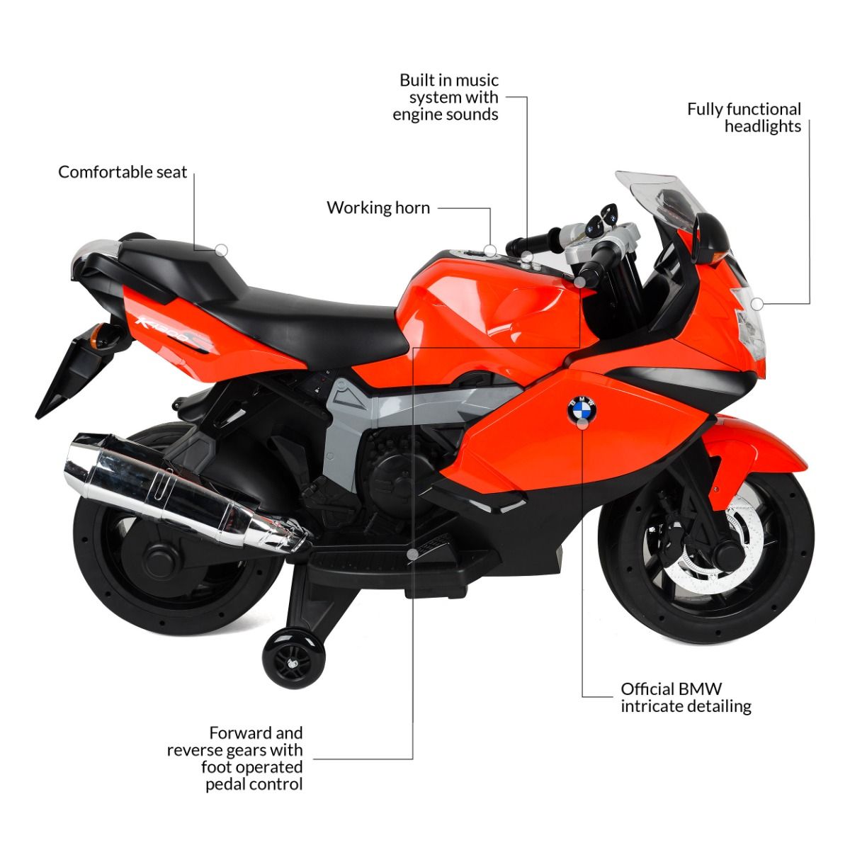 BMW K1300 Electric Ride-On Bike - Outlet