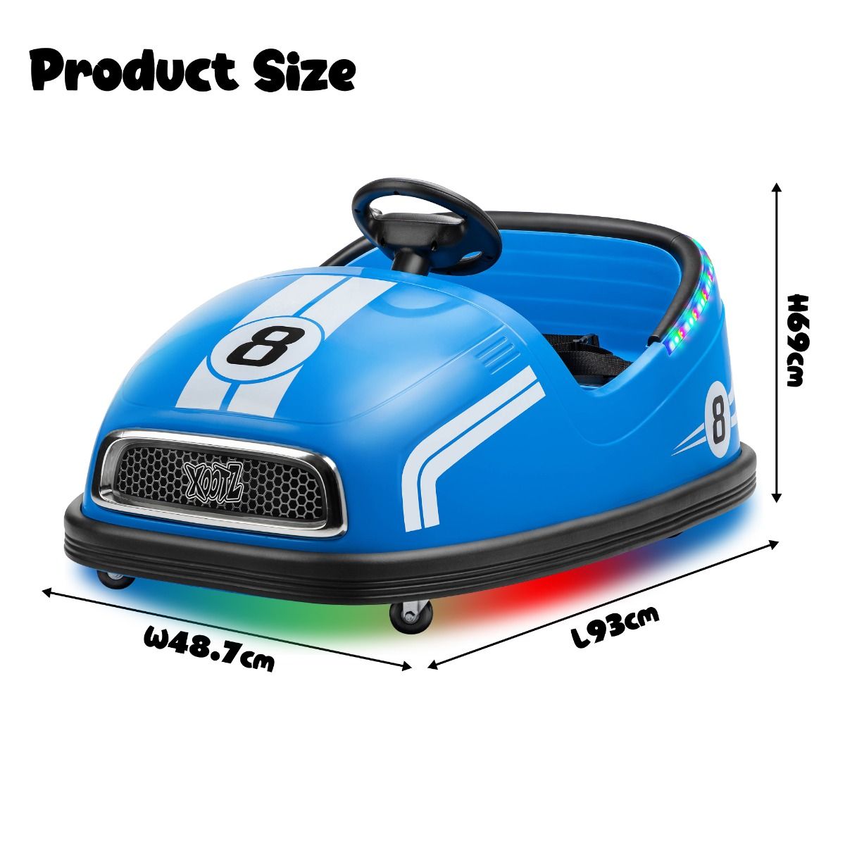 Big Bumper Car - 360 Spin Ride-On - Outlet