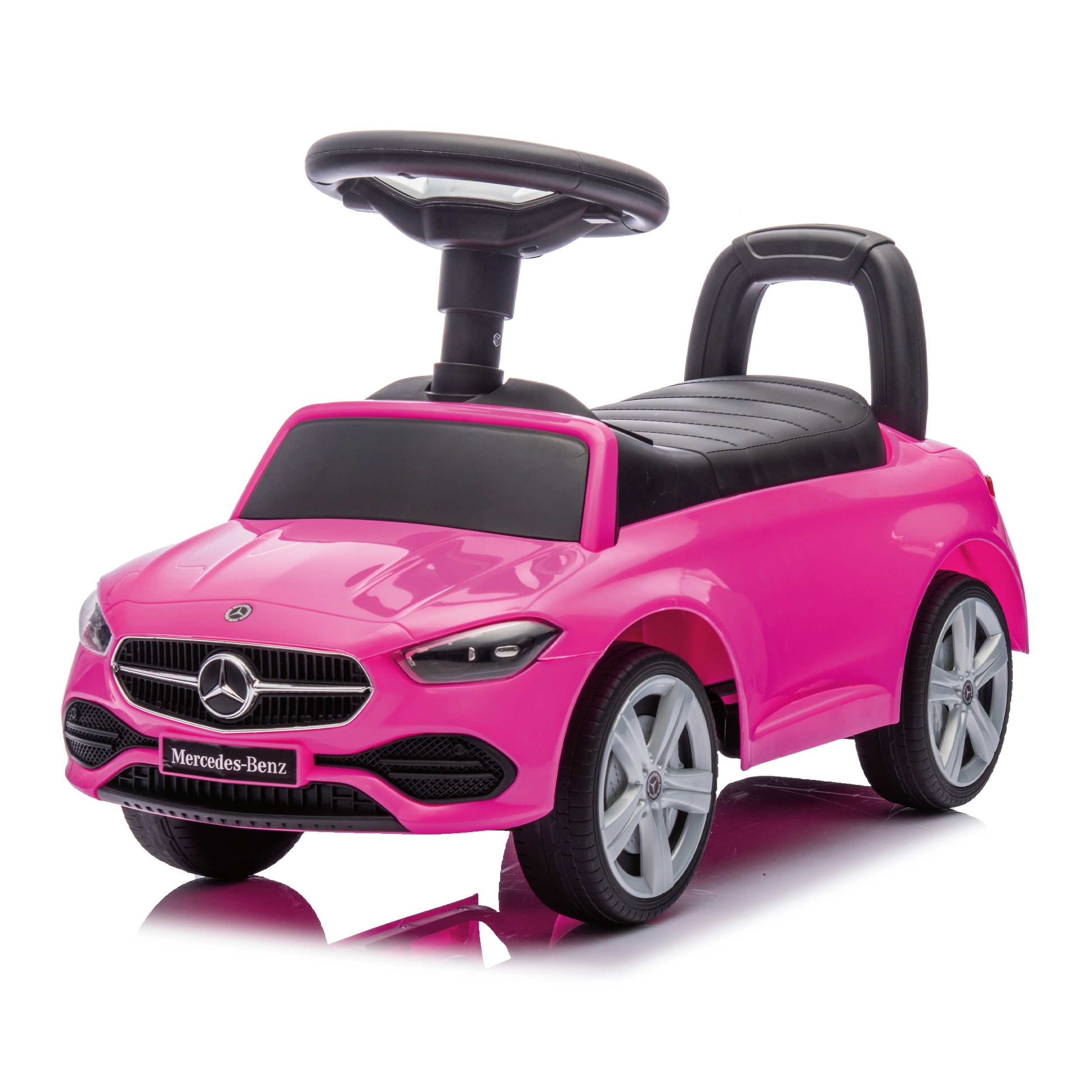 Mercedes C-Class Foot to Floor Ride On - Pink - Outlet