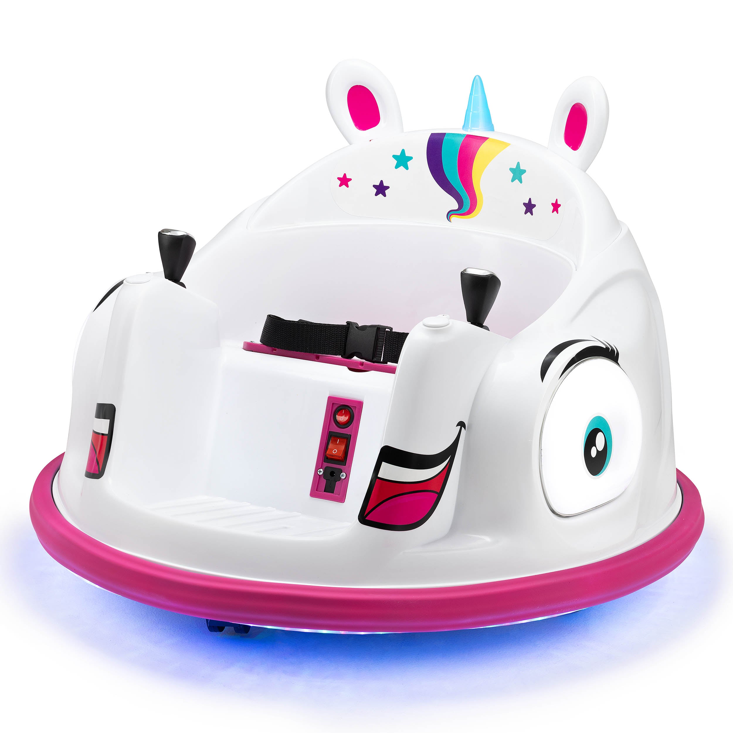 Electric Unicorn Bumper Car Ride-On