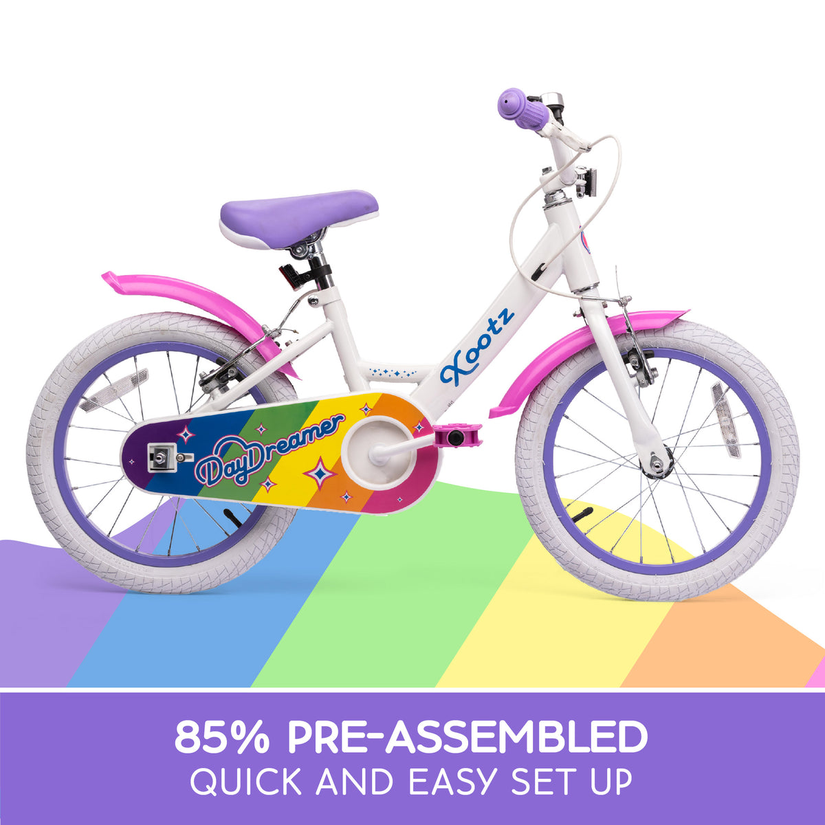 16-inch bike with removable stabilisers