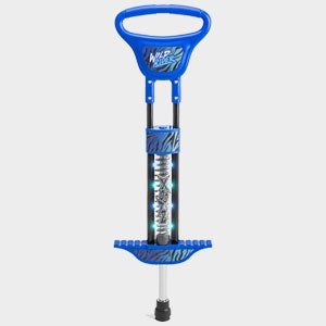 blue led pogo stick for kids