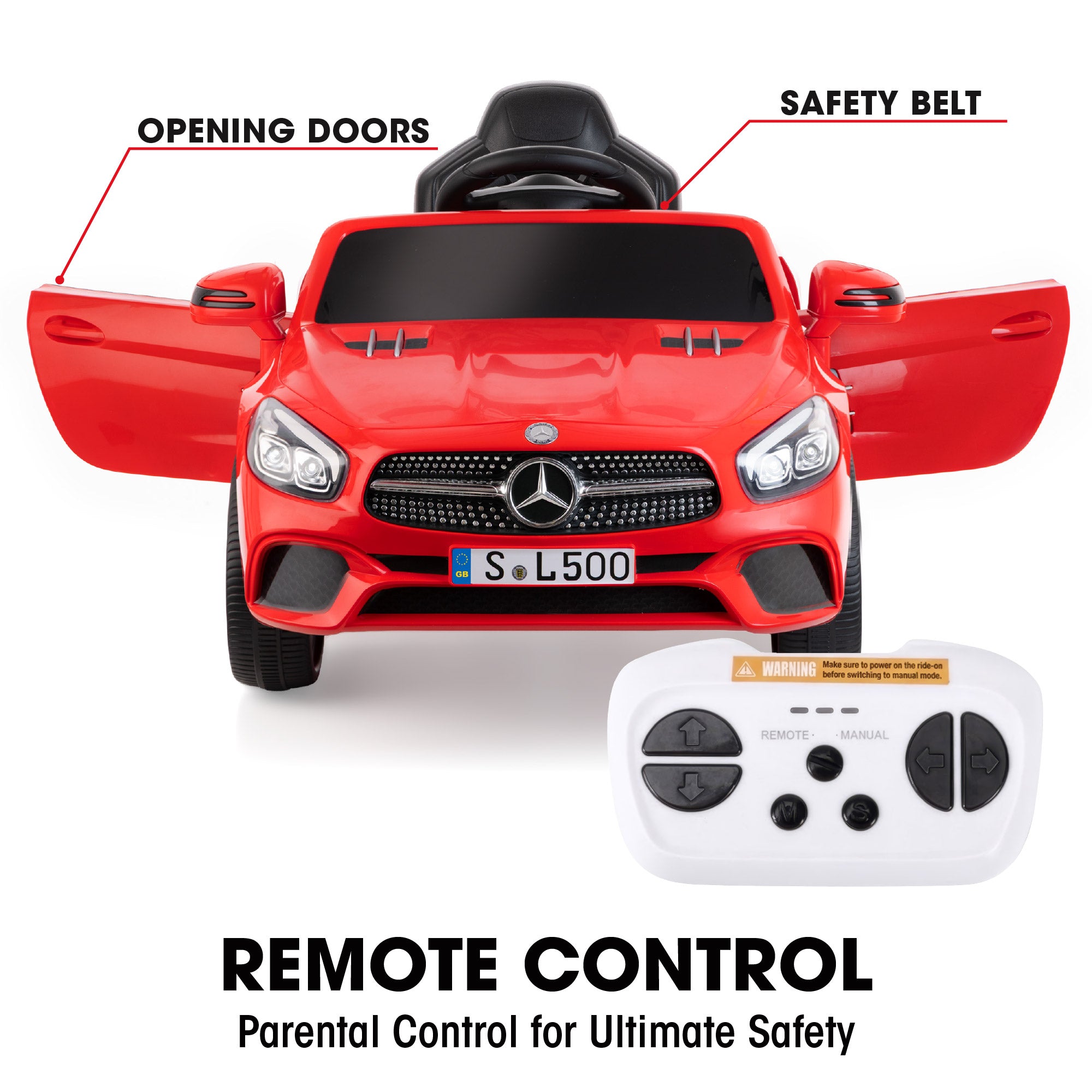 mercedes electric car for girls