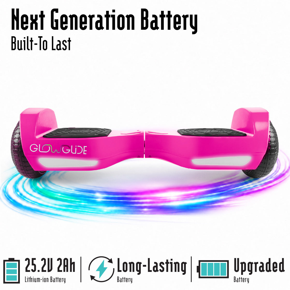 pink hover board for kids