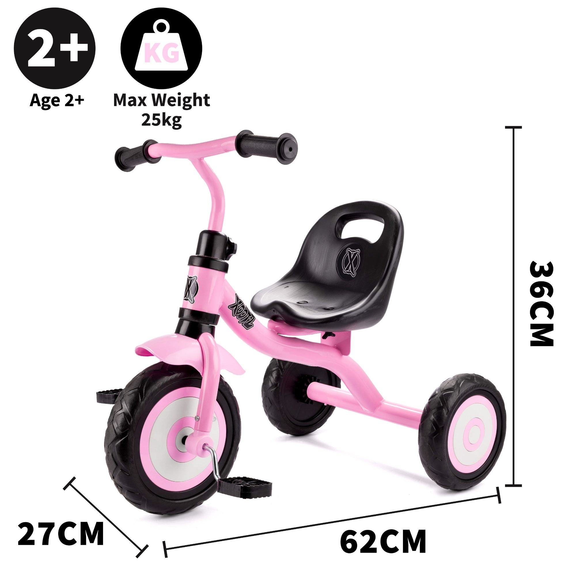 pink trike for girls