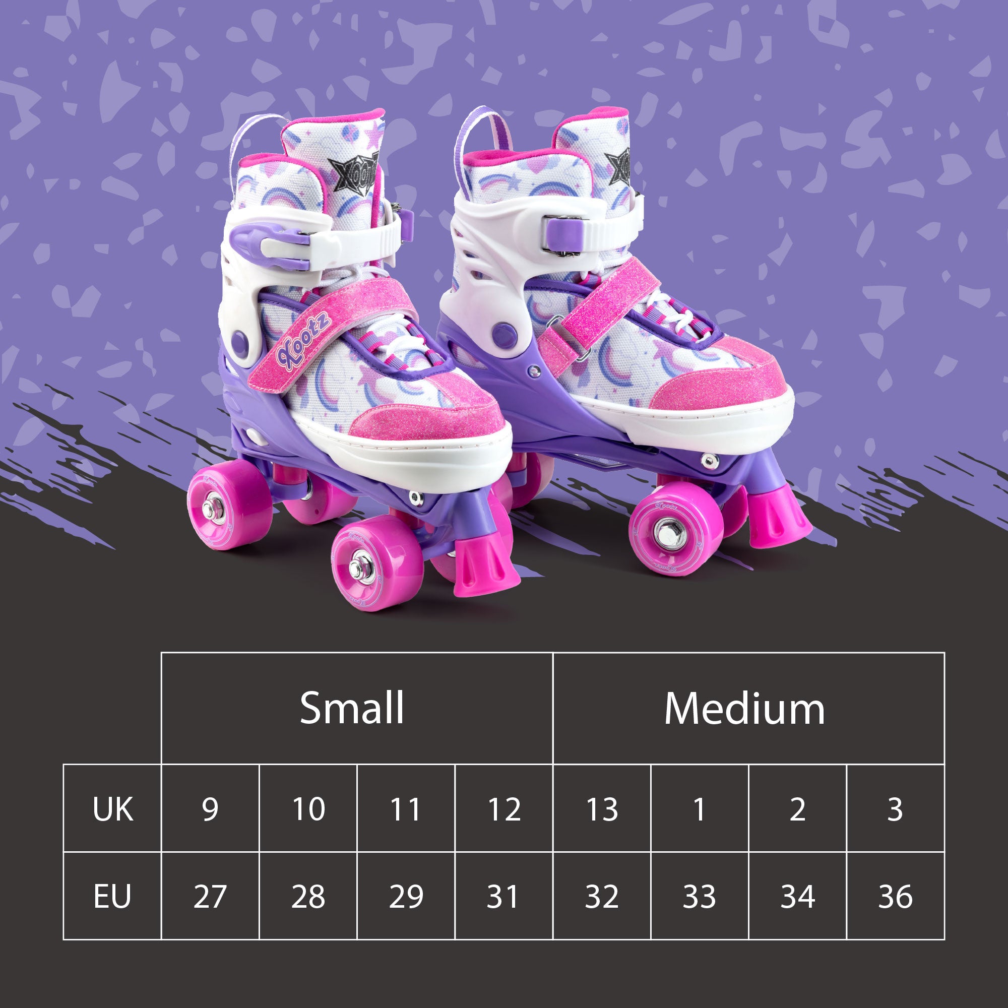 quad skates for glitter