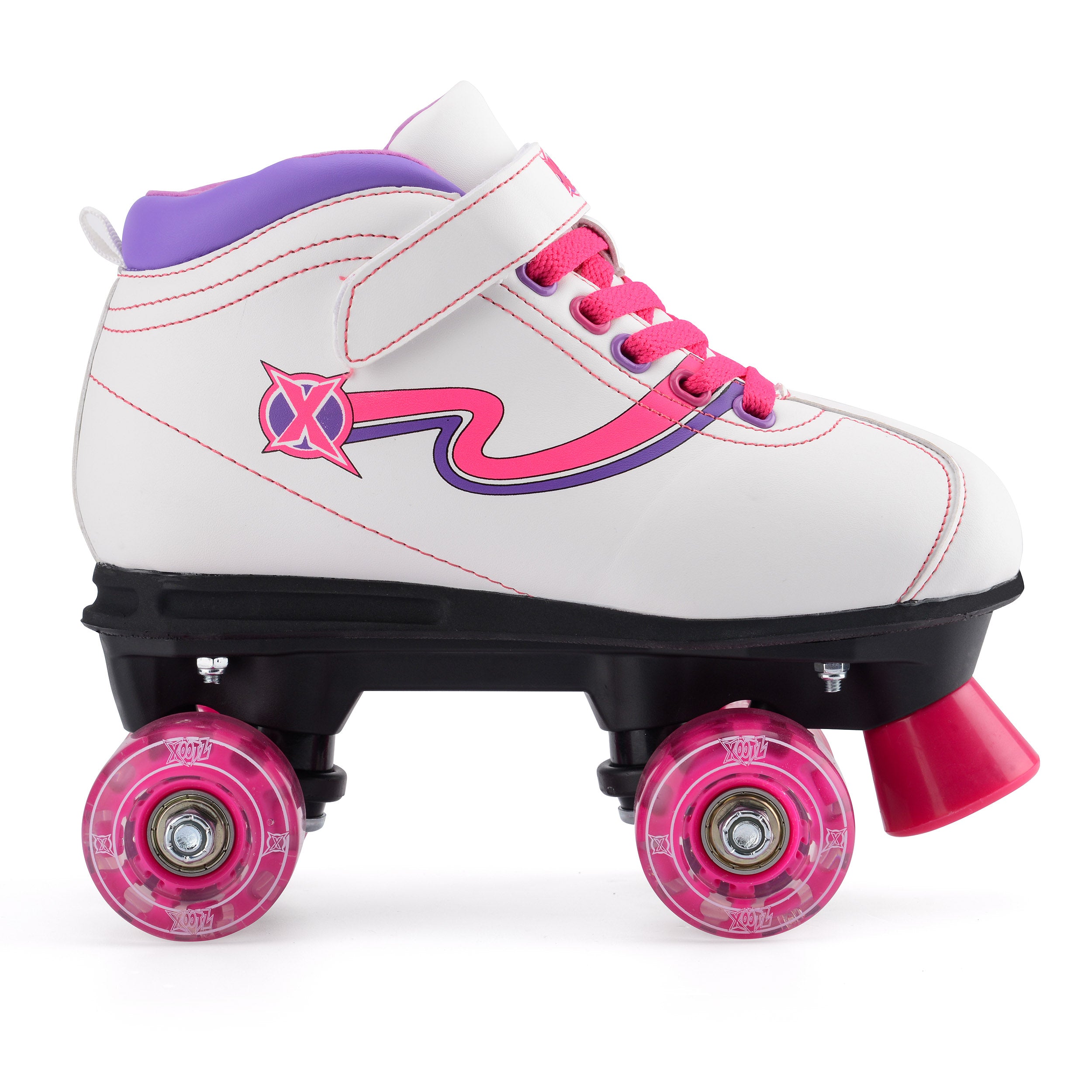 LED Wheels Quad Skates 