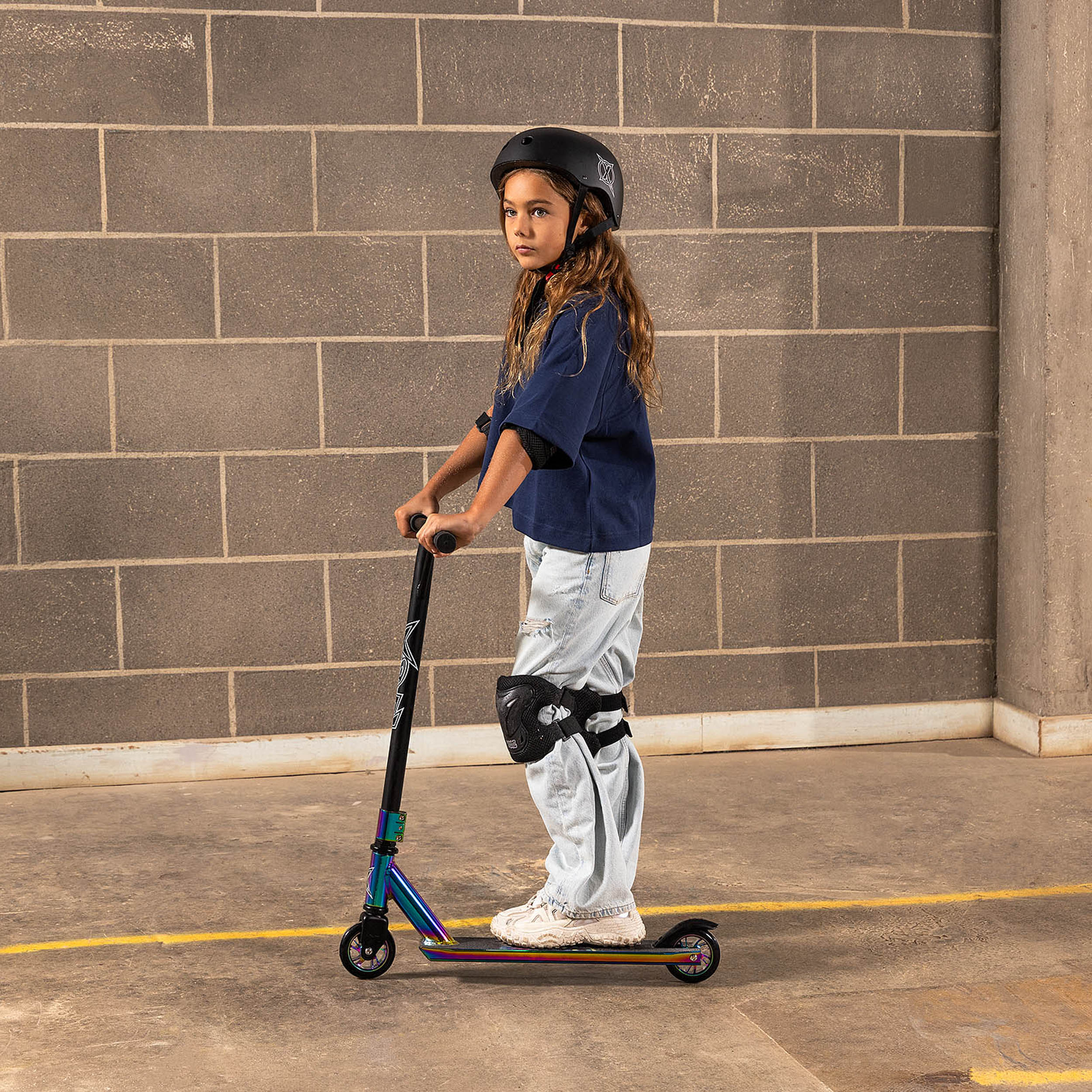 Kids 360 Stunt Scooter | Mirage Neo-Chrome | Xootz