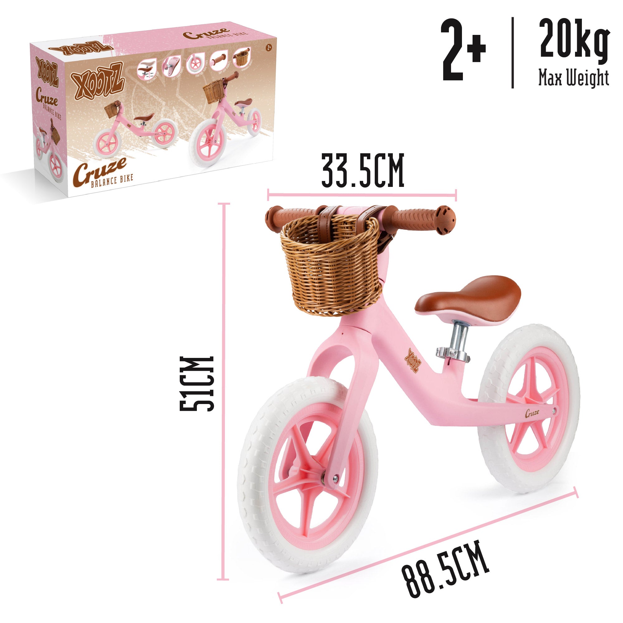 2 wheel balance bike for kids