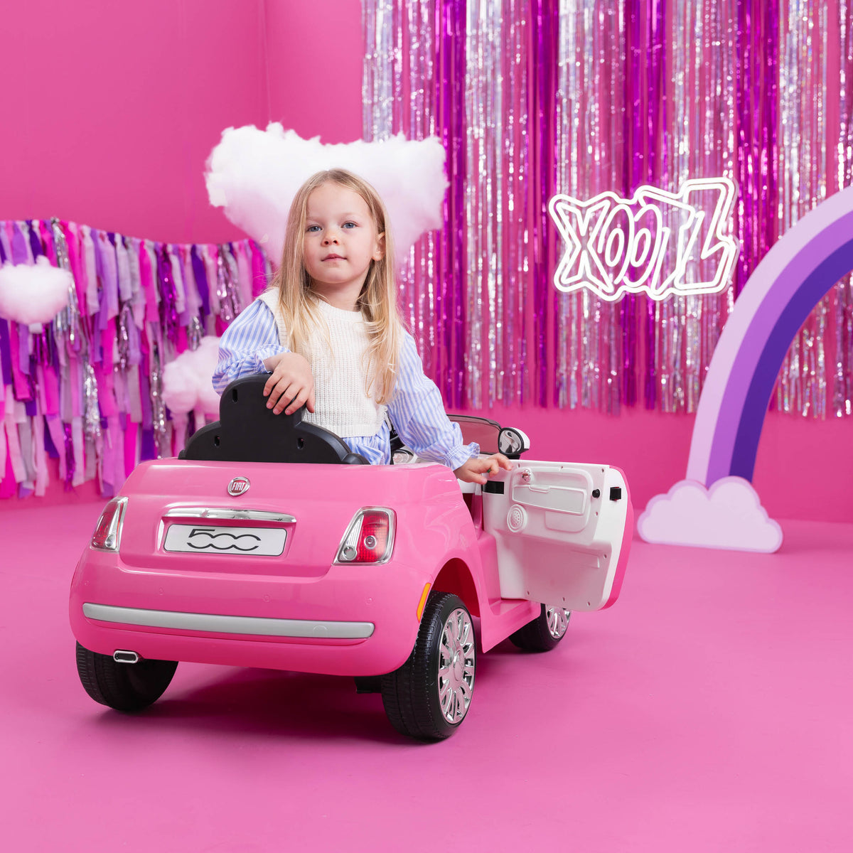 Fait Ride On Fiat 500 Ride-On Car | Xootz