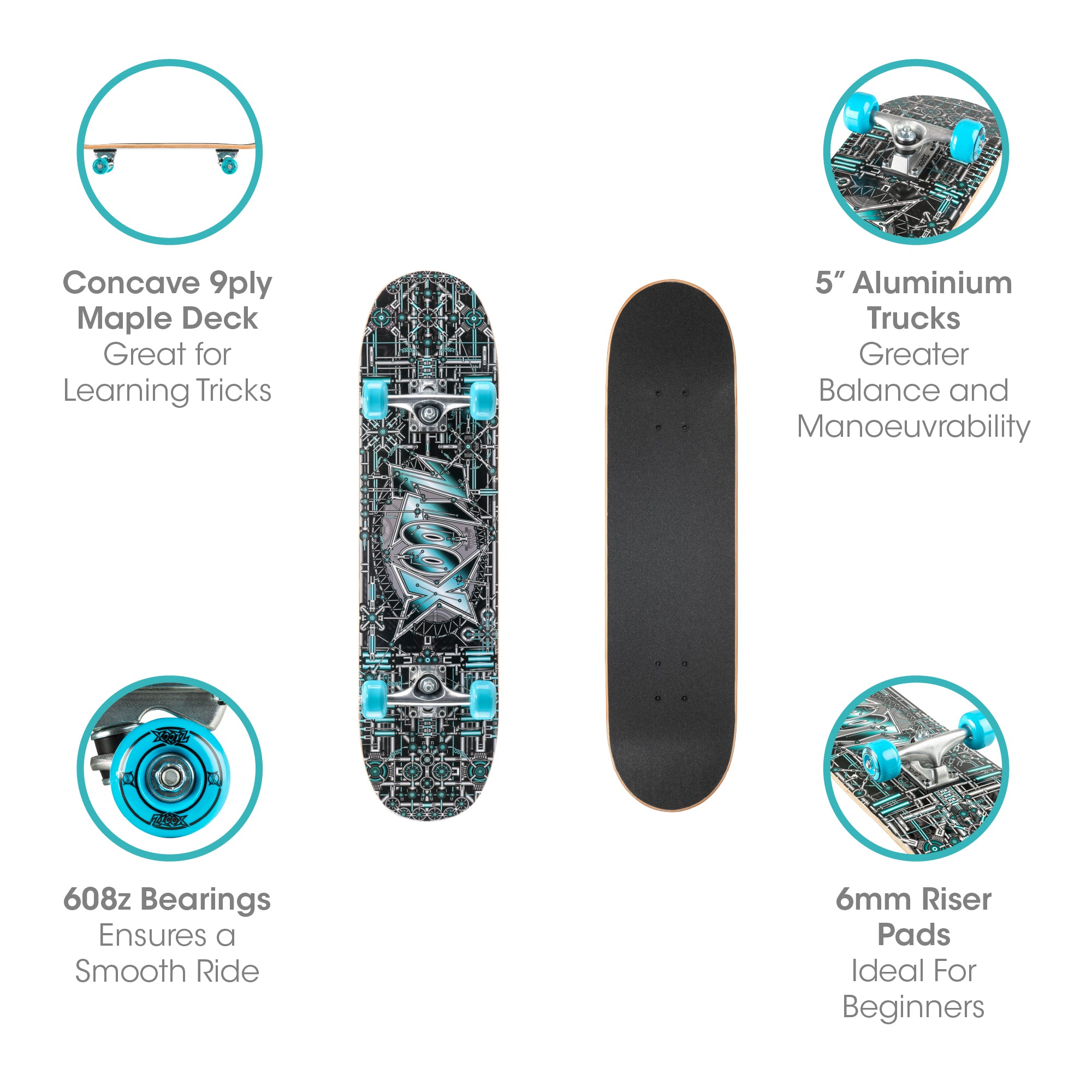 skateboards