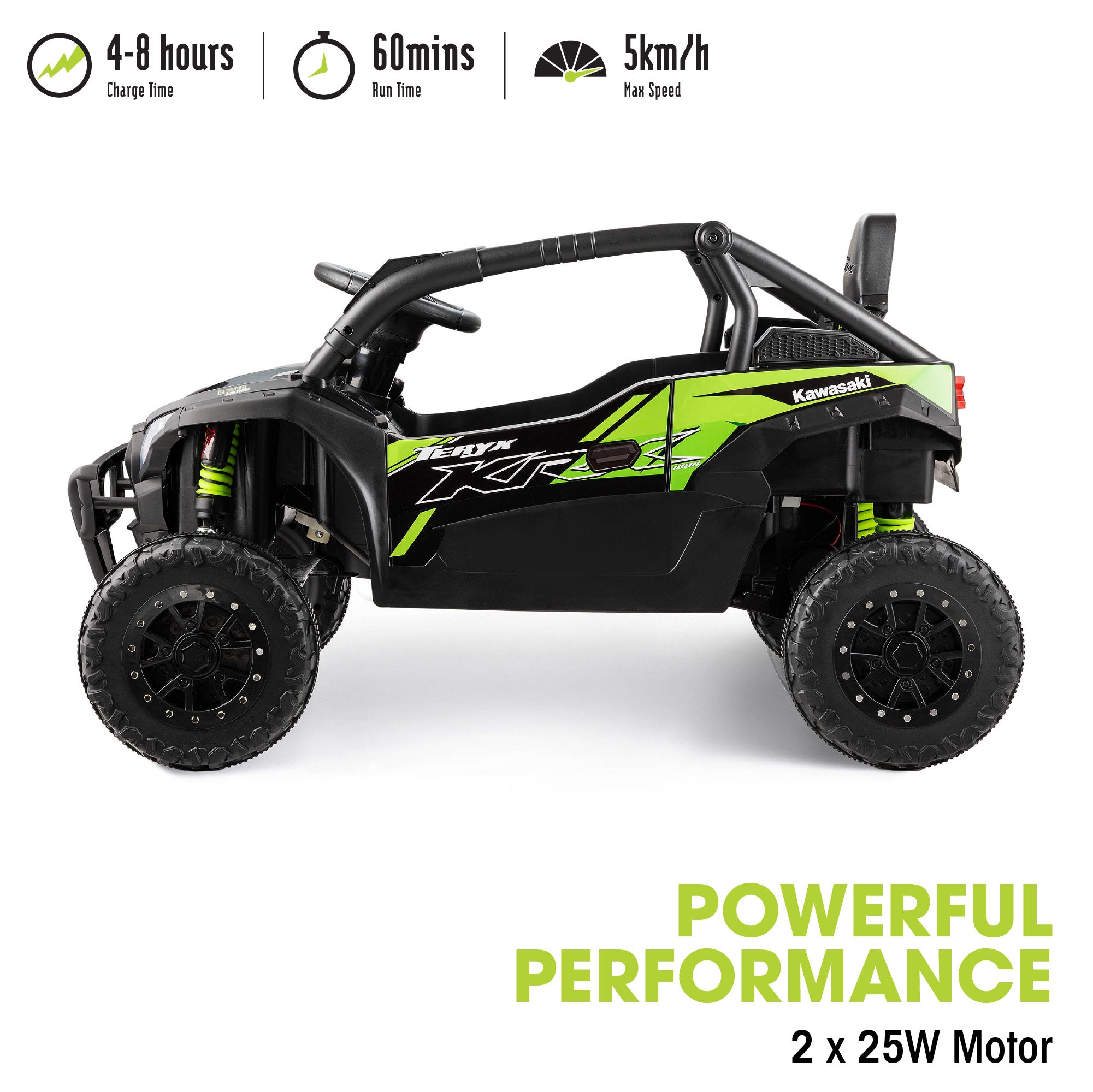 kawasaki off road car for kids