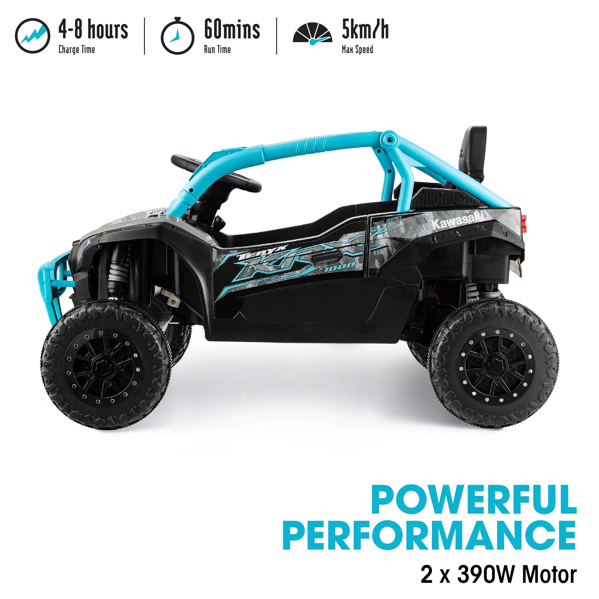 kawasaki off road car for kids