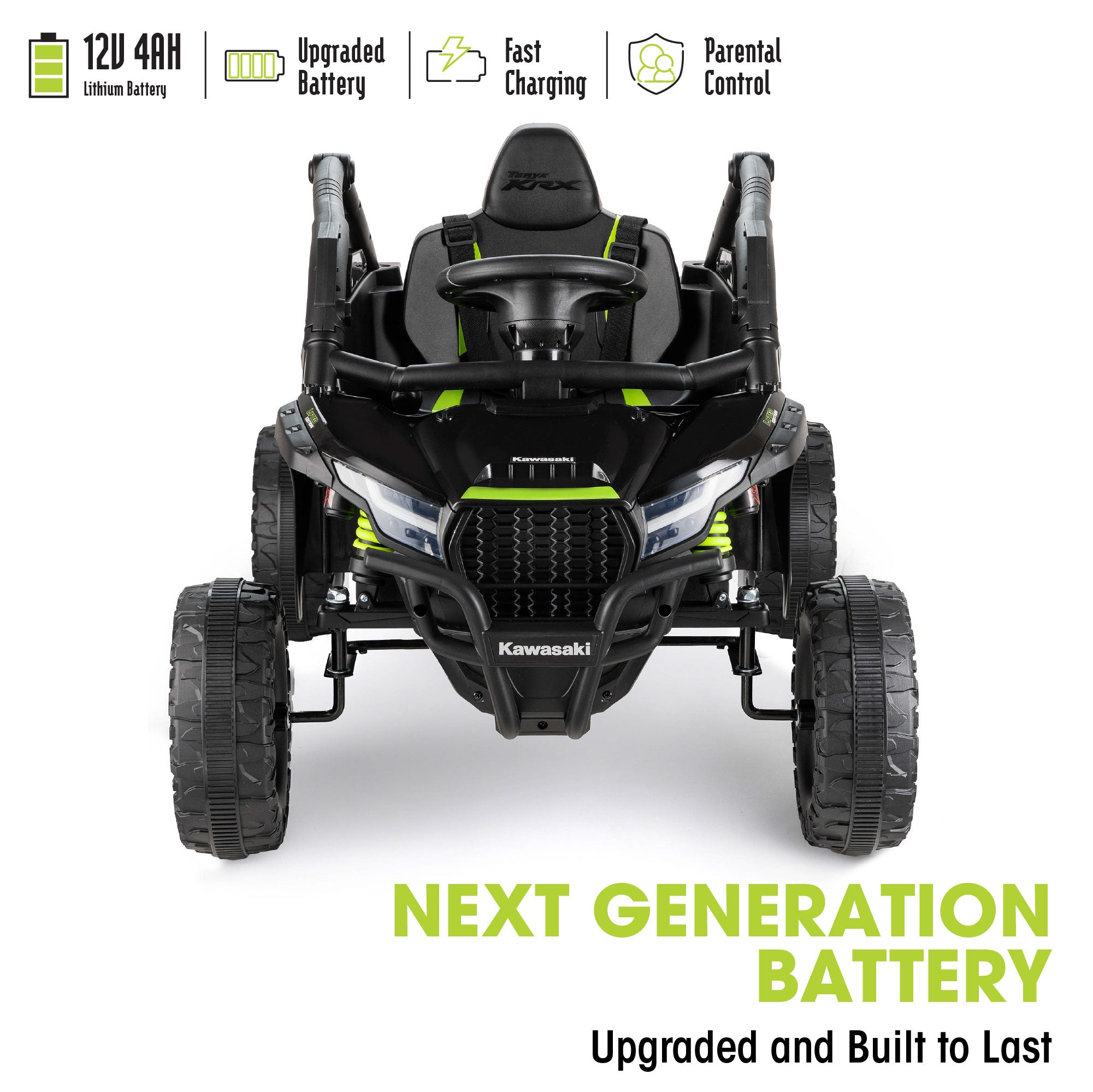 kawasaki electric ride on