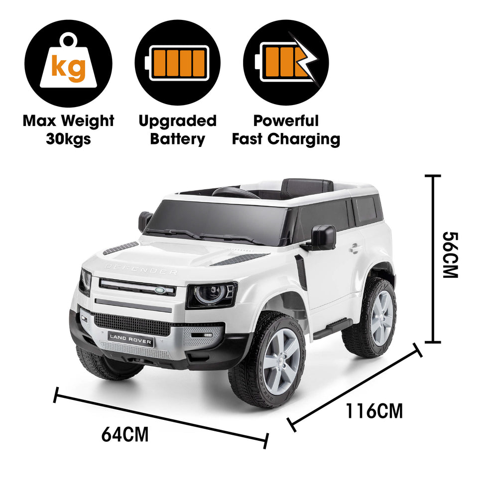 Kids Land Rover Defender Ride-On | Electric Ride-On Car | Xootz