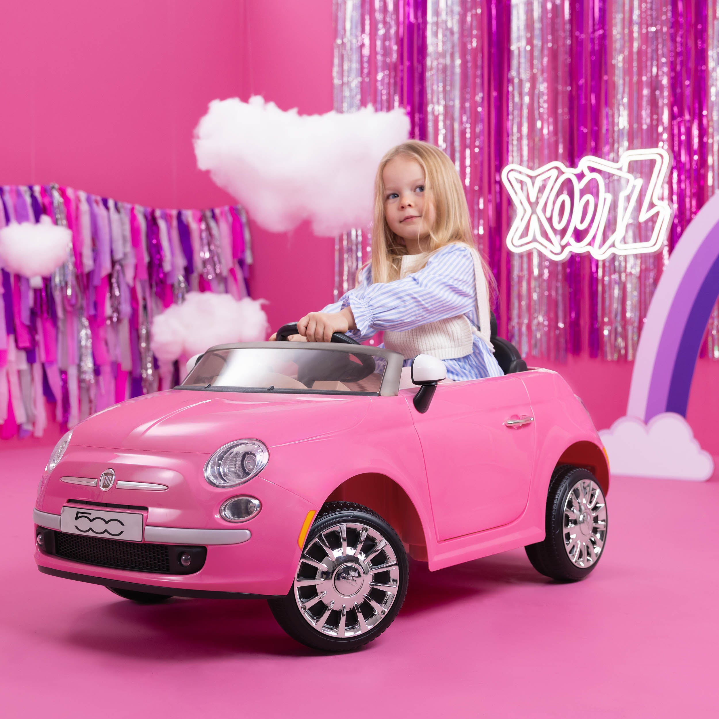 kids fiat 500 ride on
