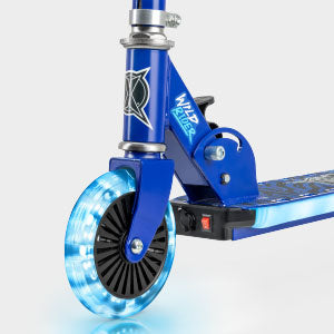 Wild Rider - Light Up LED Scooter – Blue | Xootz