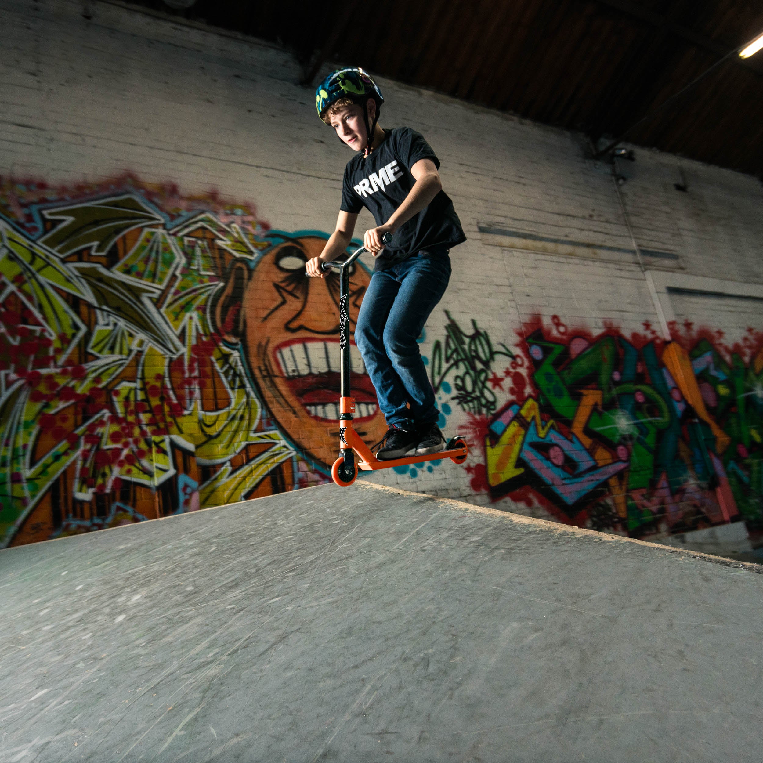 Kids 360 Stunt Scooter | Magma Orange | Xootz