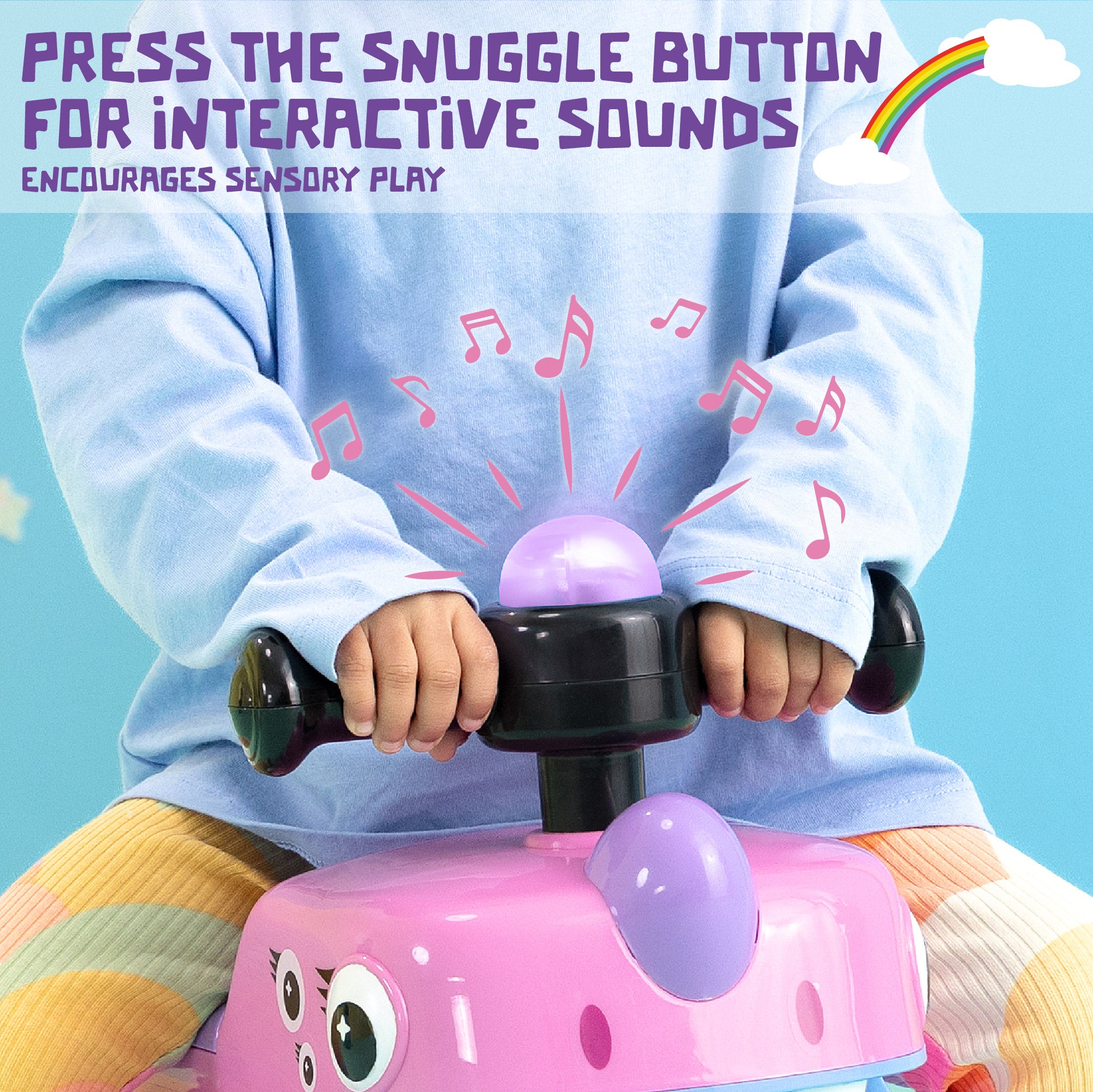 toddler ride on with interactive character sounds