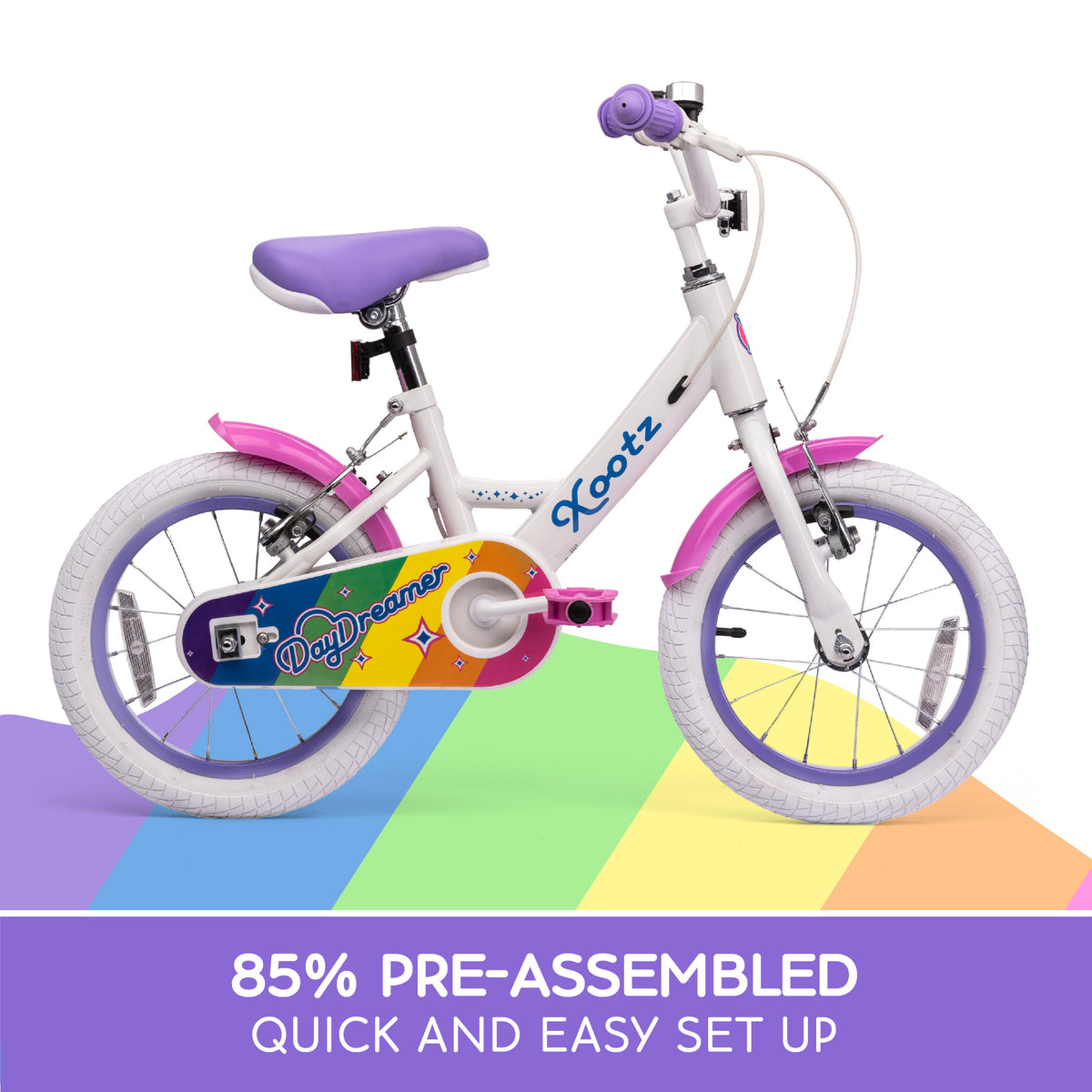 pre-assembled 14 inch bike for kids