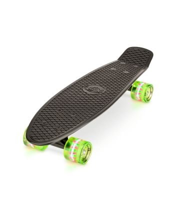 plastic skateboard with LED wheels