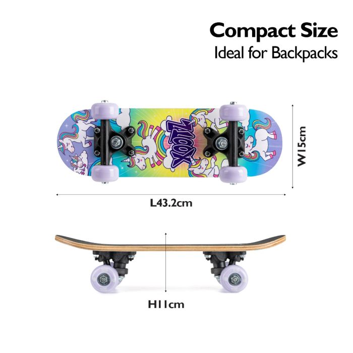 Little skateboard to fit in backpack